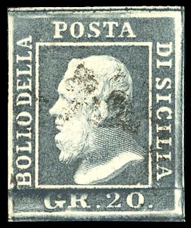 1859 - 20 grana grigio ardesia, ... 