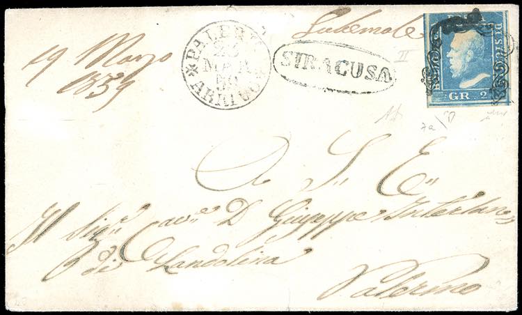 SIRACUSA, verde nerastro, punti 12 ... 