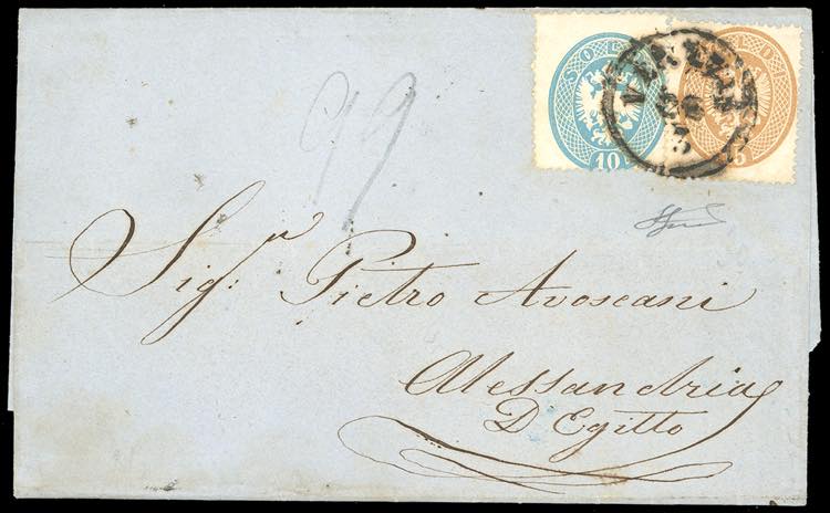 1864 - 10 soldi azzurro, 15 soldi ... 