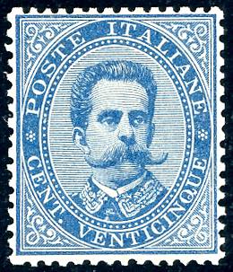 1879 - 25 cent. Umberto I (40), ... 