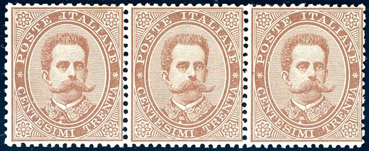 1879 - 30 cent. bruno (41), ... 