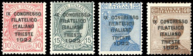 1922 - Congresso Filatelico, ... 