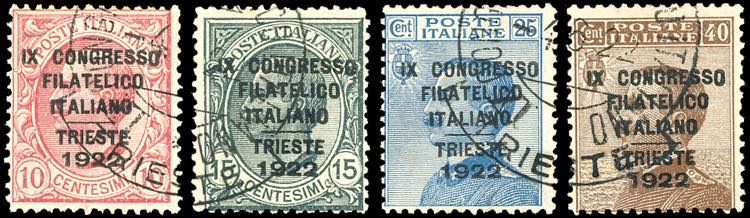 1922 - Congresso Filatelico, ... 