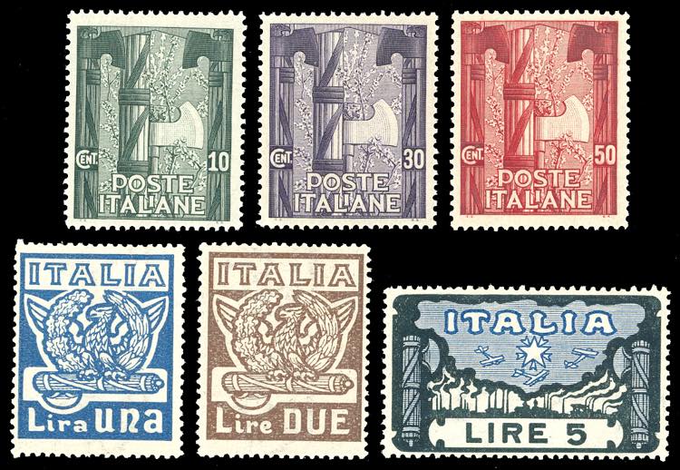 1923 - Marcia su Roma, serie ... 