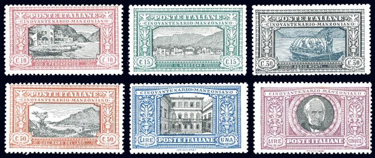 1923 - Manzoni, serie completa ... 