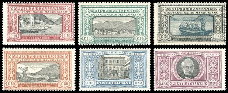 1923 - Manzoni, serie completa ... 