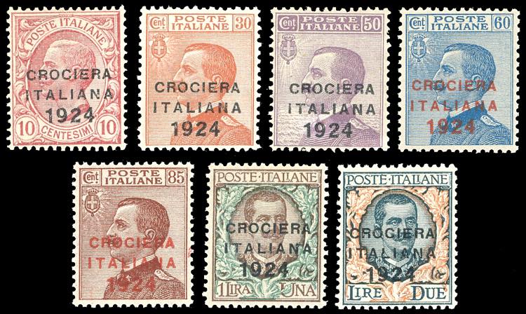 1924 - Crociera Italiana, serie ... 