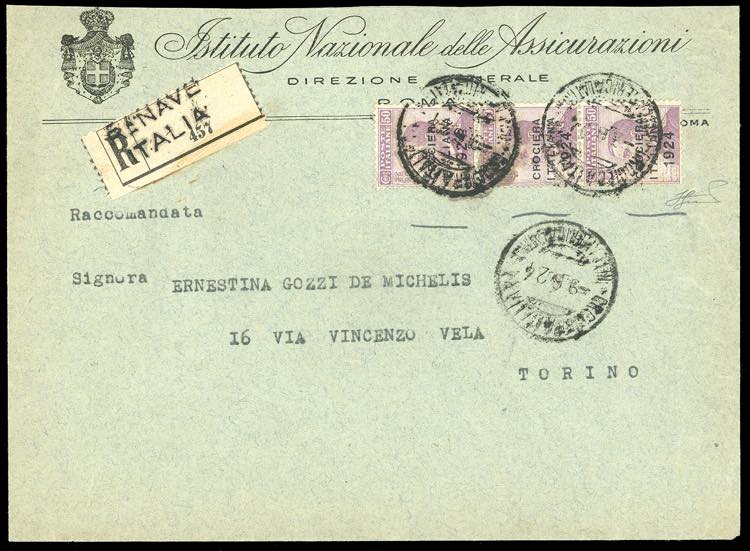 1924 - 50 cent. soprastampato ... 