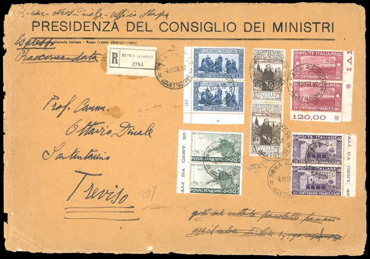 1926 - 20 cent., 40 cent., 60 ... 