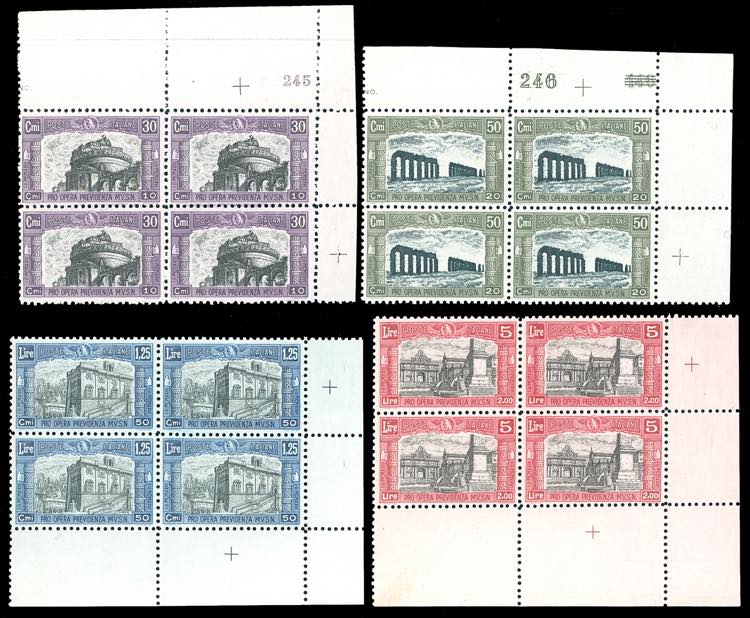 1928 - Milizia II emissione, serie ... 