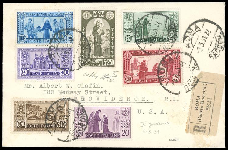 1931 - S. Antonio, serie completa ... 