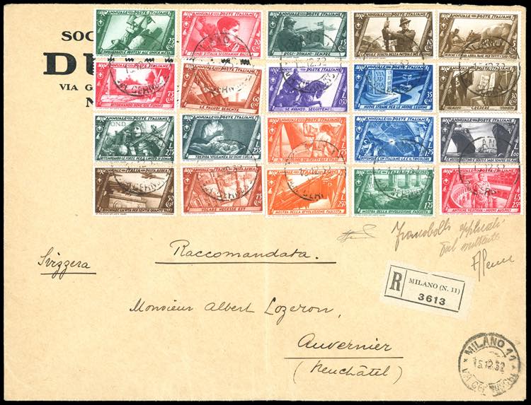 1932 - Marcia su Roma, serie ... 