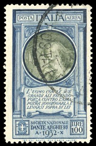 1932 - 100 lire Dante (41), usato, ... 