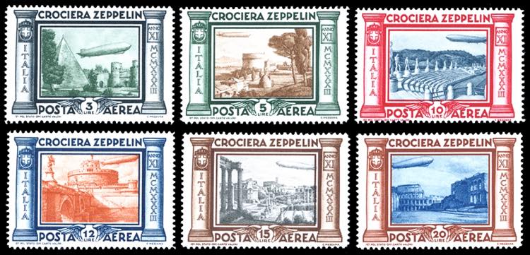 1933 - Zeppelin, serie completa ... 