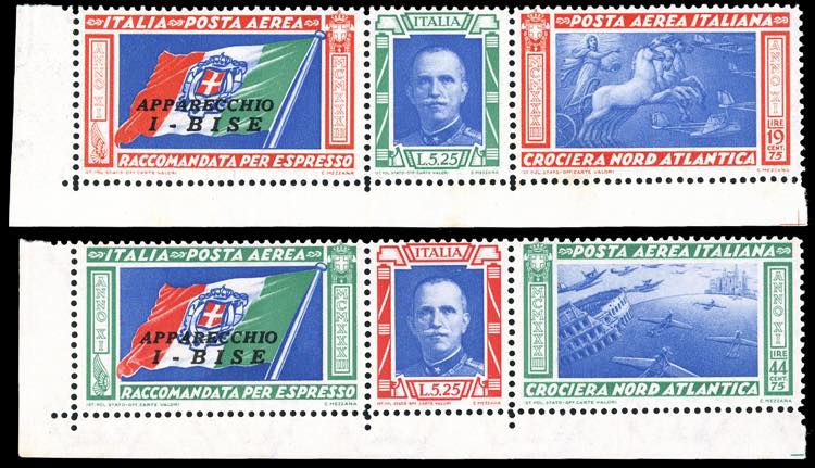 1933 - Trittici I-BISE, serie ... 