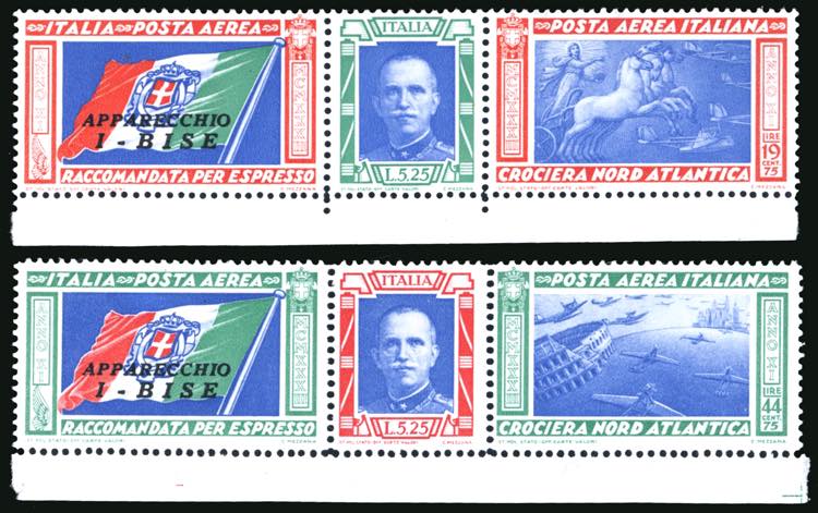 1933 - Trittici I-BISE, serie ... 