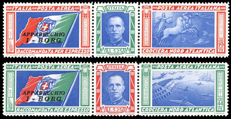 1933 - Trittici I-BORG, serie ... 