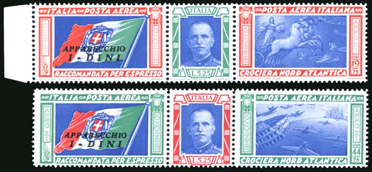 1933 - Trittici I-DINI, serie ... 