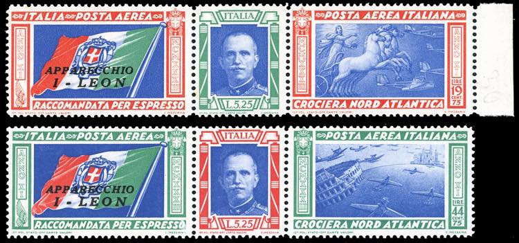 1933 - Trittici I-LEON, serie ... 