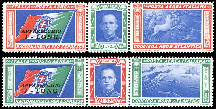 1933 - Trittici I-LONG, serie ... 