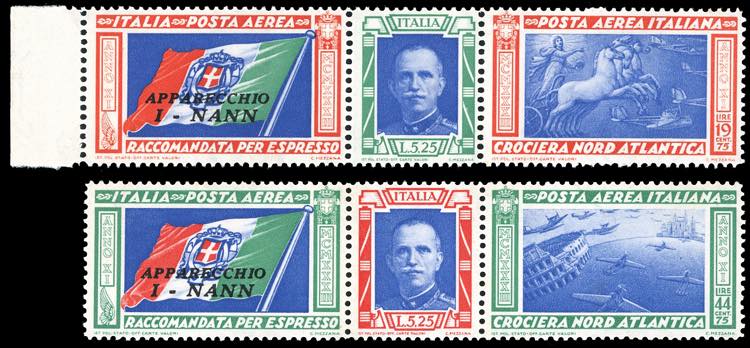 1933 - Trittici I-NANN, serie ... 