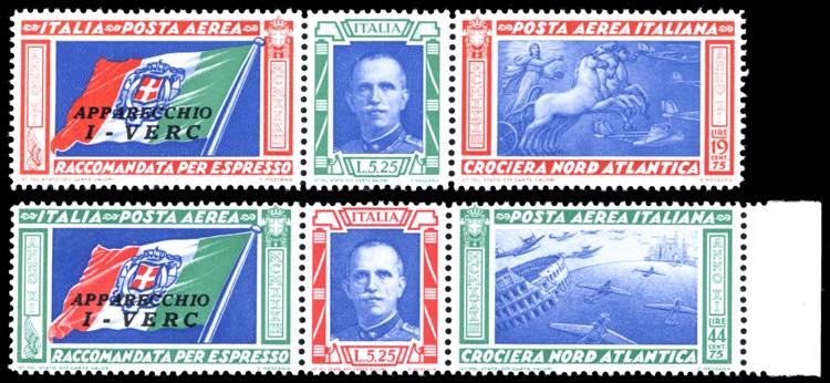 1933 - Trittici I-VERC, serie ... 