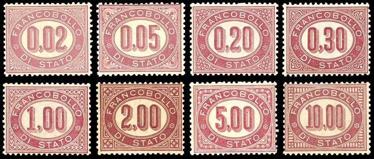 1875 - Serie completa (1/8), ... 