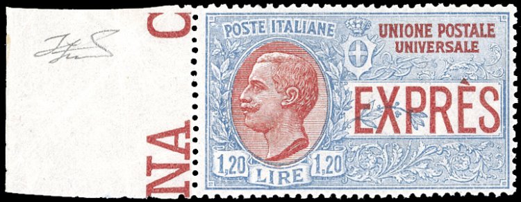 1922 - 1,20 lire, non emesso (8), ... 
