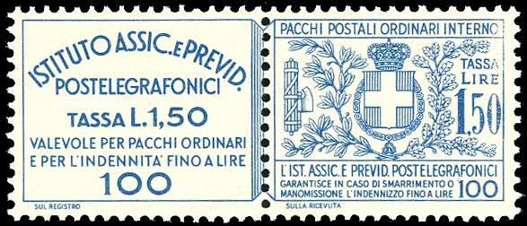 1936 - 1,50 lire Istituto ... 