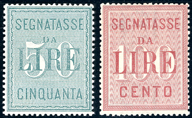 1884 - 50 e 100 lire (15/16), ... 