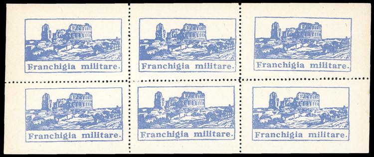 1943 - Franchigia, azzurro ... 