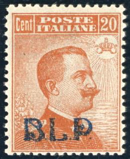 1921 - 20 cent. soprastampa BLP ... 