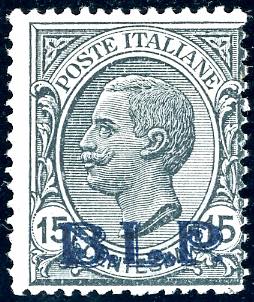 1922/23 - 15 cent. soprastampa BLP ... 