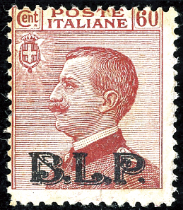 1922/23 - 60 cent. soprastampa BLP ... 