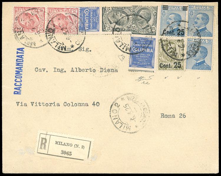 1925 - 15 cent. Columbia, ... 