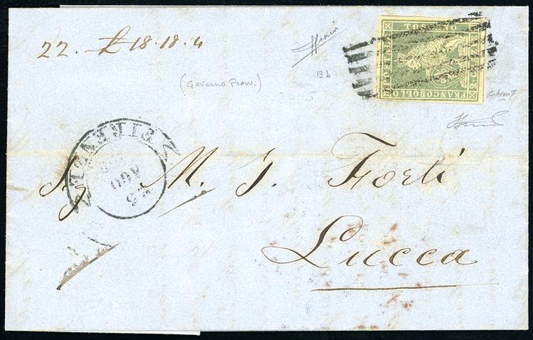 1859 - 2 crazie verde grigio ... 