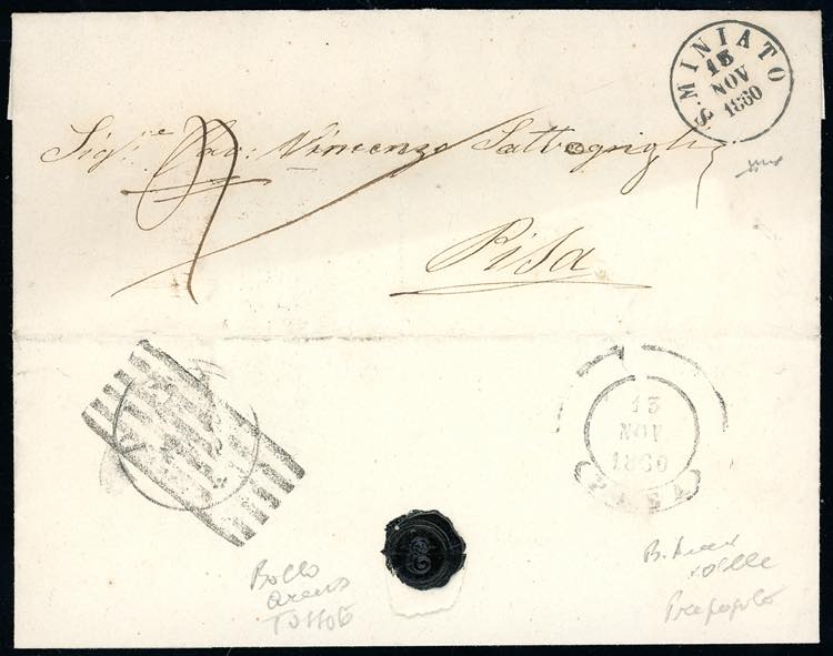 1860 - Fresca lettera non ... 