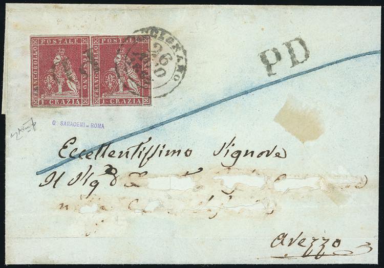 LUCIGNANO, doppio cerchio piccolo ... 