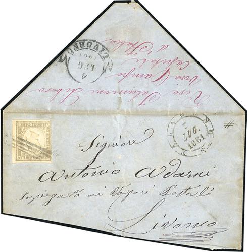 TALAMONE, doppio cerchio + muto di ... 