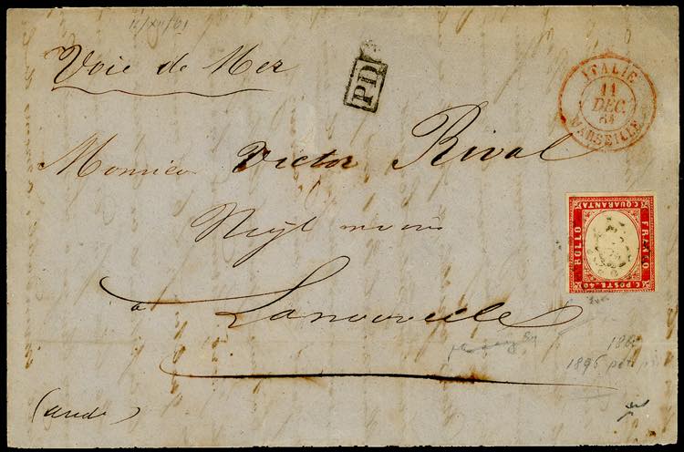 1861 - MARSIGLIA 1896 punti grossi ... 