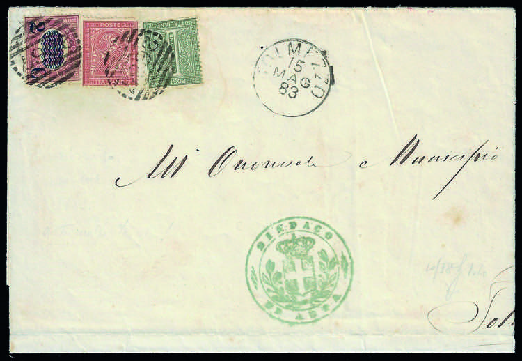 1883 - 1 cent. e 2 cent. De La ... 