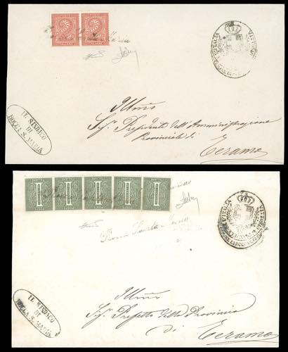 1889/90 - 1 cent. De La Rue, ... 