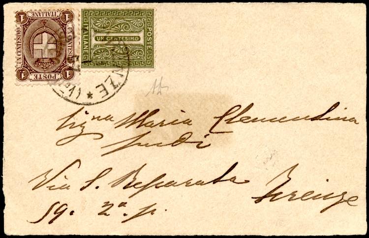 1901 - 1 cent. De La Rue, tiratura ... 