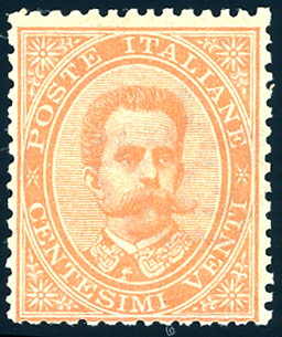 1879 - 20 cent. Umberto I (39), ... 