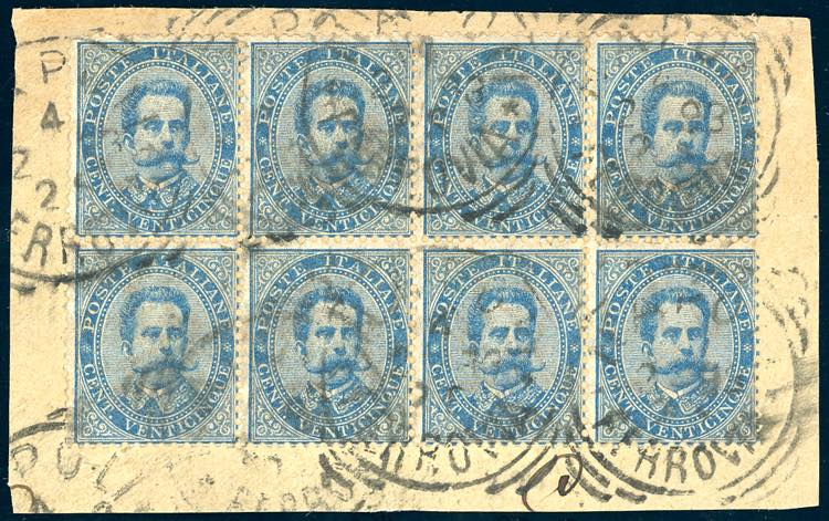 1879 - 25 cent. Umberto I (40), ... 