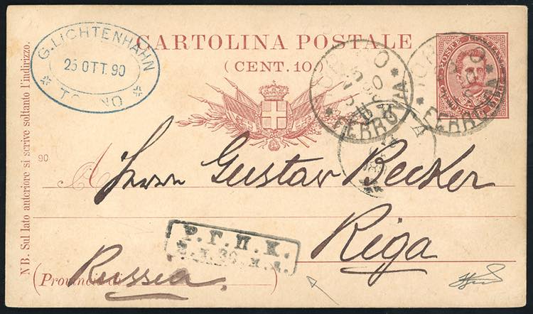 1890 - 10 cent. Umberto I ... 