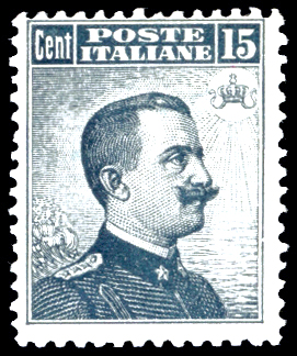 1909 - 15 cent. Michetti, II tipo ... 