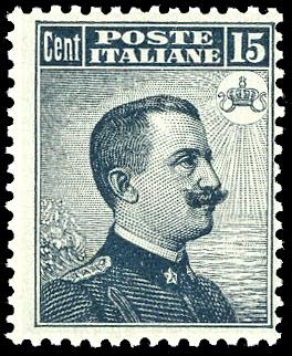 1909 - 15 cent. Michetti, II tipo ... 