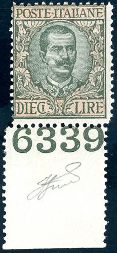 1910 - 10 lire Floreale (91), ... 