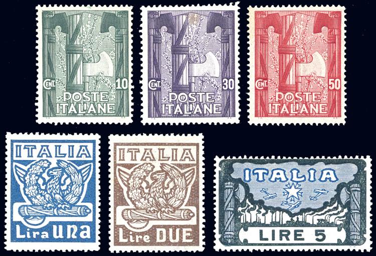 1923 - Marcia su Roma, serie ... 